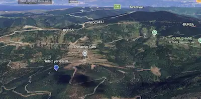 BURSA'NIN INCISI IZNIK'TE SATILIK TARLA 
