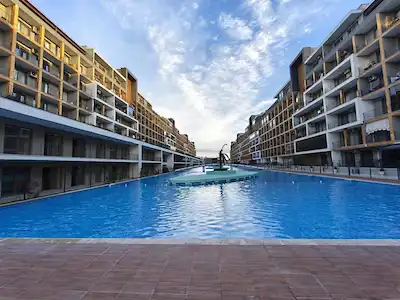 MYWAY WİNS BLUE SİTESİNDE HAVUZ CEPHE SATILIK 1+0 STÜDYO DAİRE