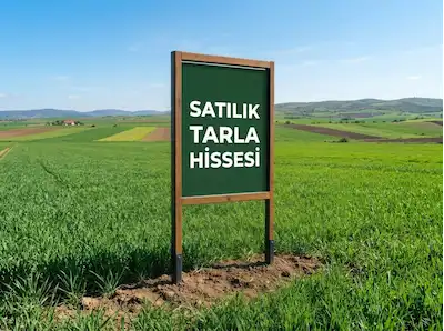 ANKARA YENİMAHALLE YUVA’DA 13.370 M² KÖK TAPULU TARLA HİSSESİ