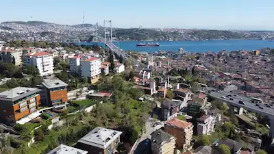 ULUS ORTAKÖY HATTINDA VİLLA İMARLI 404M2 ARSA