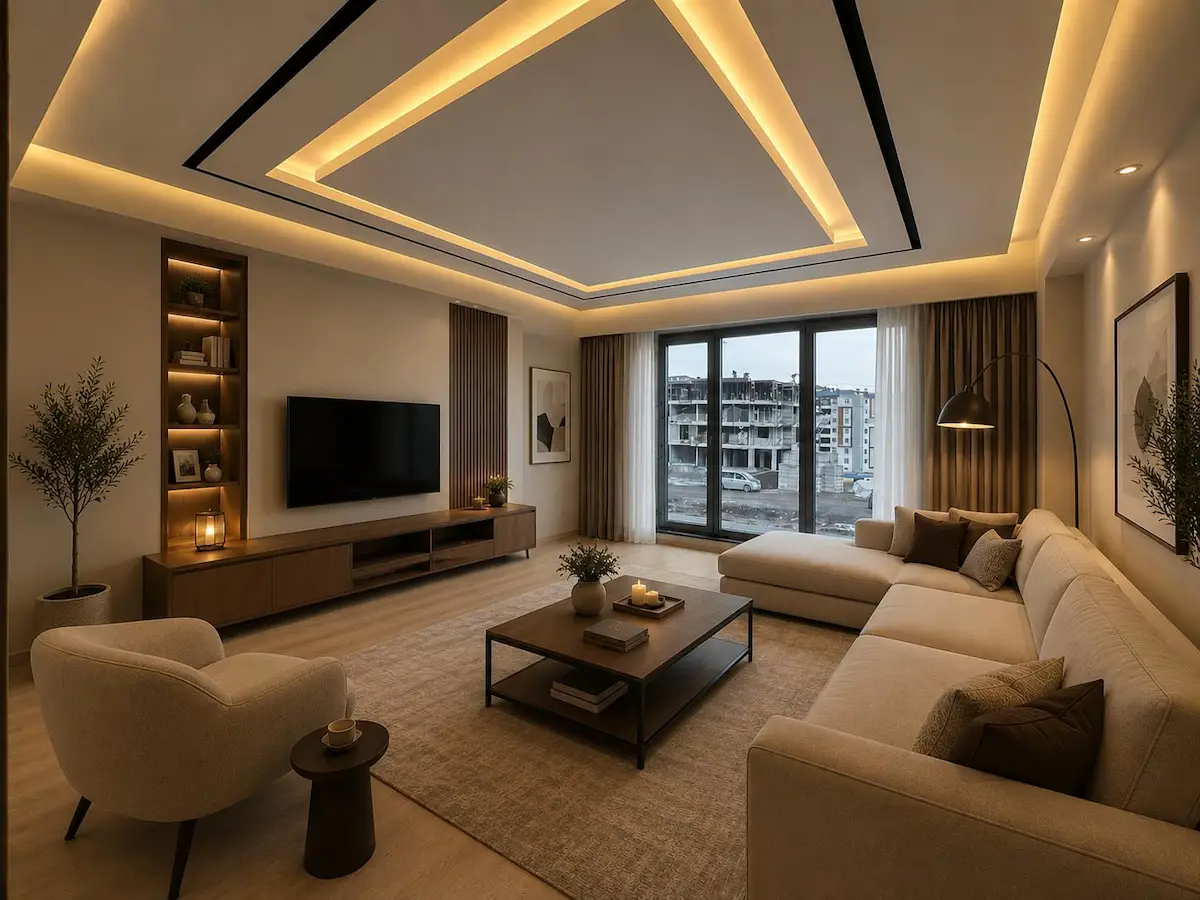 REMAX İLKE'DEN YILDIZKENT'TE KIŞ BAHÇELİ, LÜKS 2+1 SATILIK DAİRE