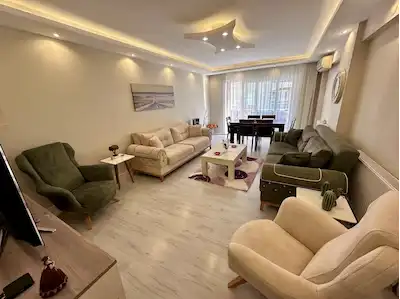 KARŞIYAKA ŞEMİKLER’DE 3+1 | 120 M² | 3 CEPHELİ (GÜNEY-KUZEY-BATI) | BALKONLU SATILIK DAİRE