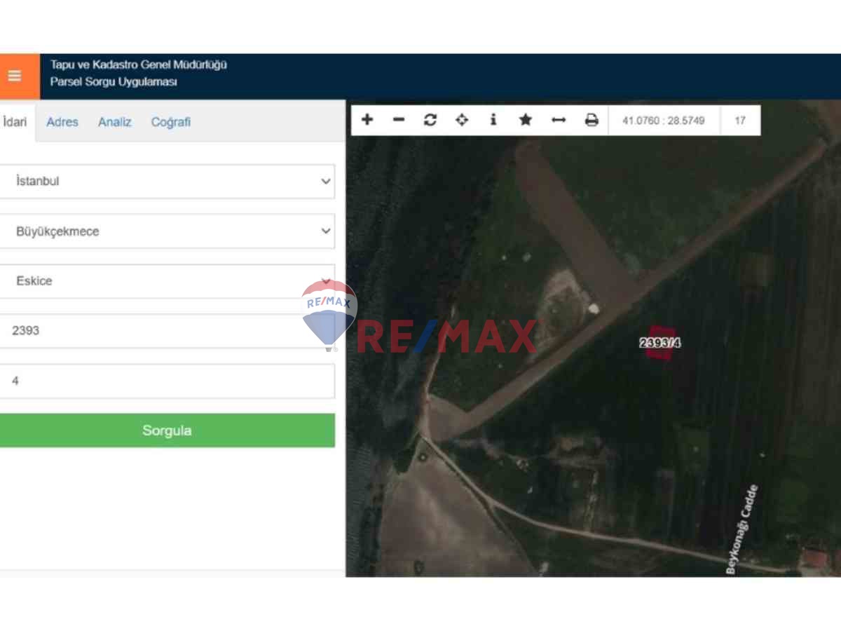 BÜYÜKÇEKMECE-ESKİCE'DE ***491,84 M2*** SATILIK