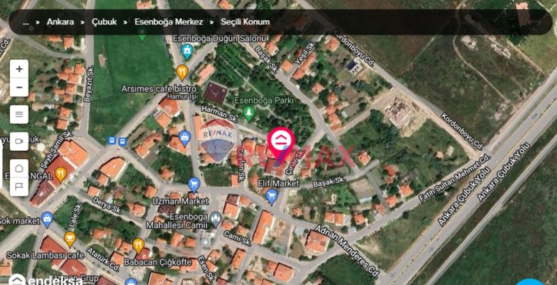 ESENBOĞADA YÜKSEK KİRA GETİRİLİ LÜKS EŞYALI KAPALI OTOPARKLI 1+1