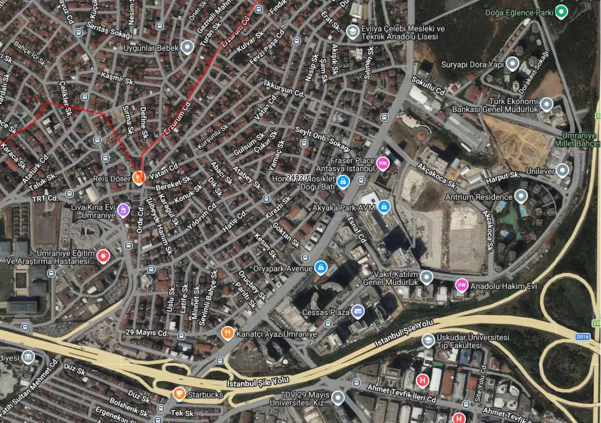 İSTANBUL ÜMRANIYE DAIRE GETIRILI ARSA
