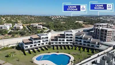 AYASARANDA 'DA ÖZEL BAHÇELI HAVUZLU SITEDE EŞYALI 2+1 DUBLEKS