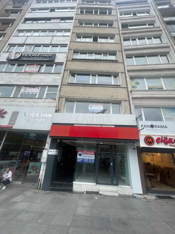 HARBIYE ANA CADDE ÜZERI 192M2 KDV AVANTAJLI DÜKKAN