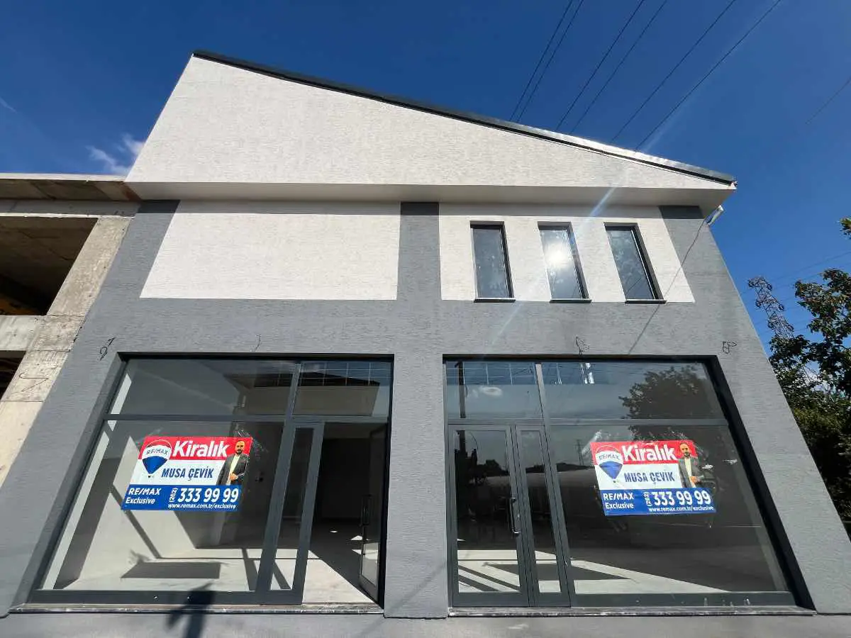 REMAX EXCLUSİVE'DEN KİRALIK DÜKKAN MAĞAZA DEPO İŞ YERİ