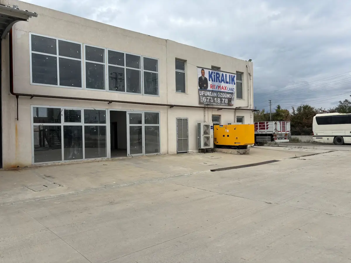 VELİMEŞE-ÇERKEZKÖY YOLU ÜZERİNDE 570M2 KİRALIK İMALATHANE