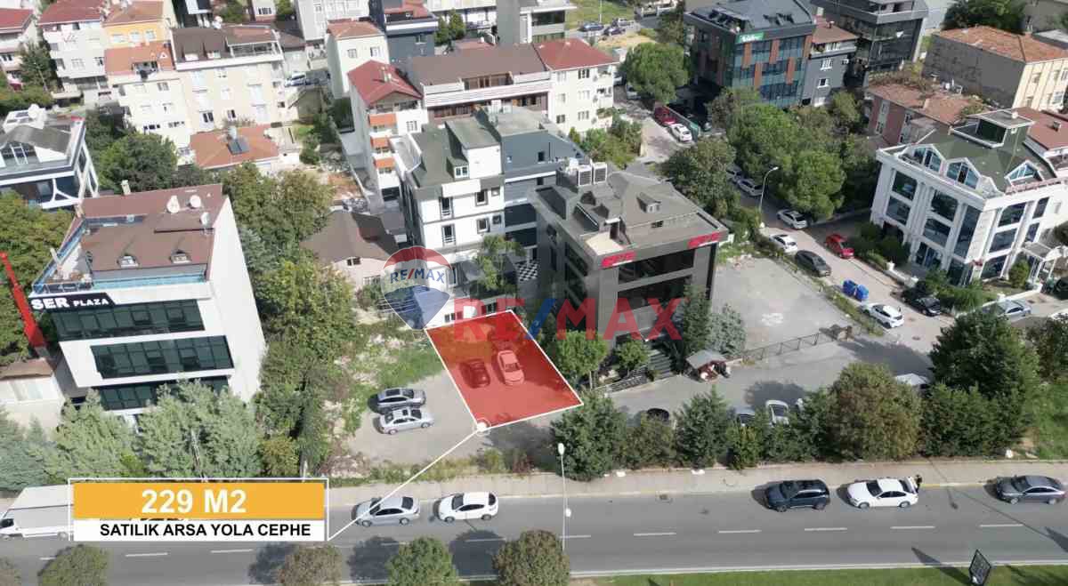 ATASEHIR BRANDİUM KARSISI ANA CADDE ÜZERİ SATILIK IMARLI ARSA