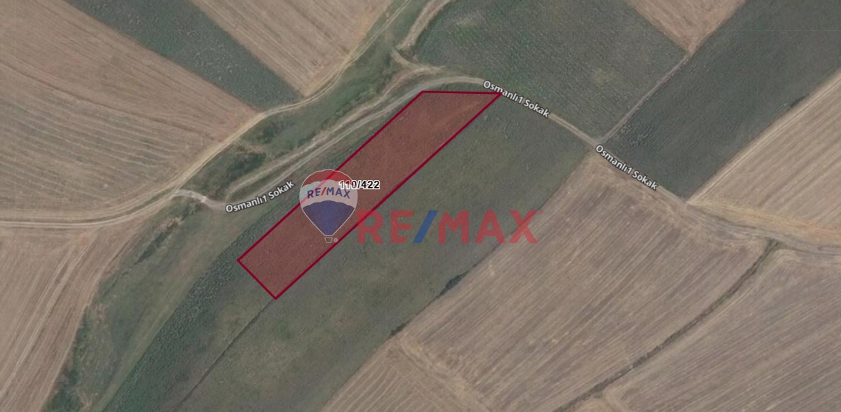 TEKİRDAĞ SARAY OSMANLI KÖYÜ 5657 M2 TEK MÜSTAKİL PARSEL SATILIK TARLA