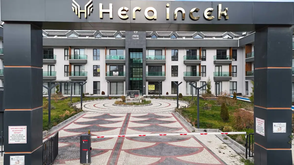 HERA İNCEK SİTESİ’NDE  ÖZEL BAHÇELİ KIRALIK 1+1 DAİRE