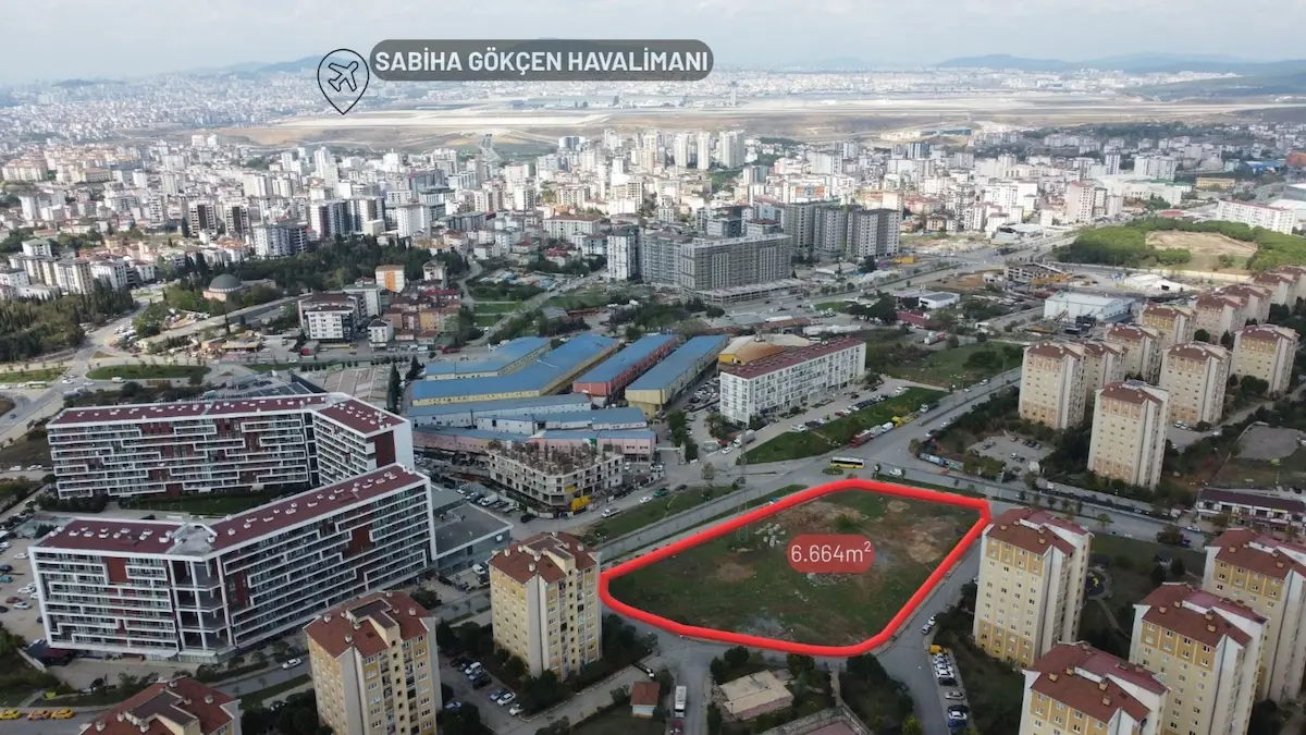 TUZLA AYDINLI’DA ANA CADDE ÜZERİ İMARLI ARSA