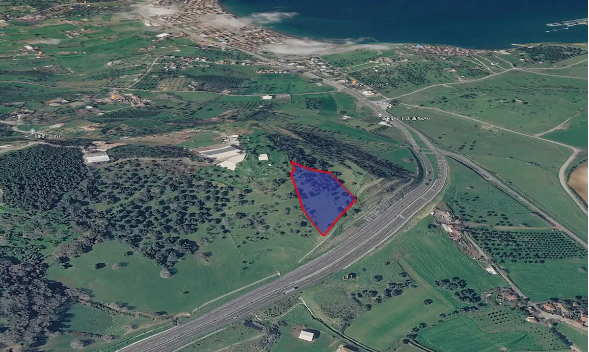 ALİAĞA HOROZGEDİĞİNDE DENİZ MANZARALI, KONUT İMARLI 5800M² SATILIK ARAZİ