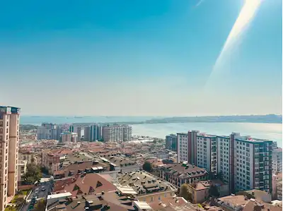 BLUE GARDEN 2 SİTESİ DENİZ VE GÖL MANZARALI 3+1 KİRALIK DAİRE