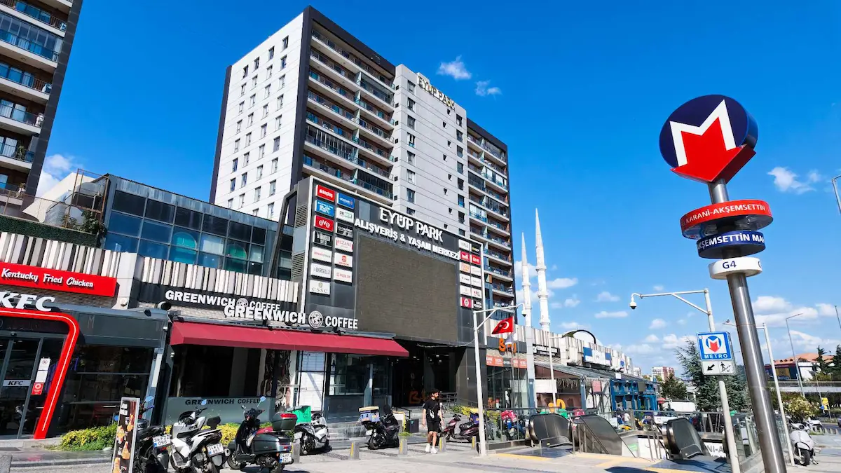 285 M2 FIRSAT ! EYÜP PARK AVMDE SATILIK DÜKKAN