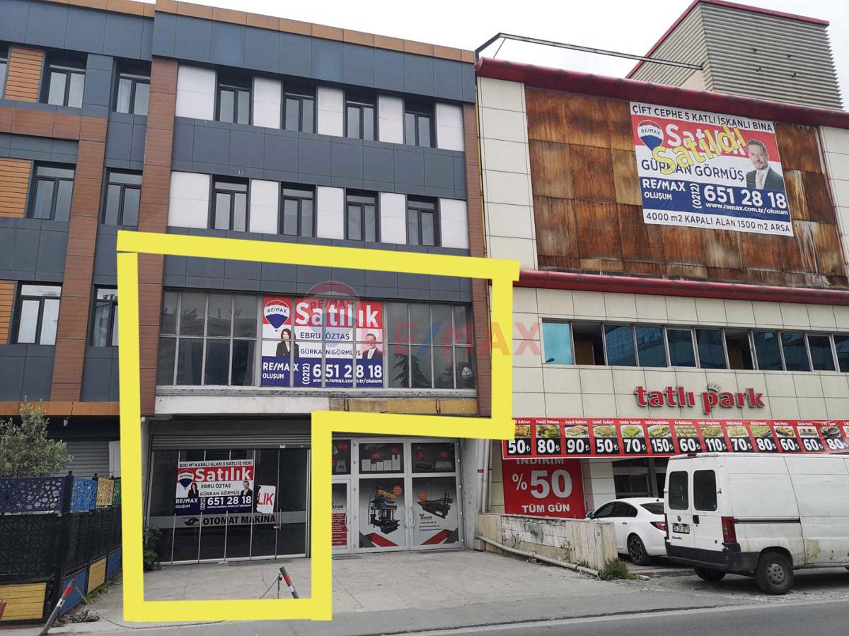 REMAX EBRU'DAN ABDİ İPEKÇİ VEULUYOL CEPHELİ 800M2,3 KATLI İŞYERİ