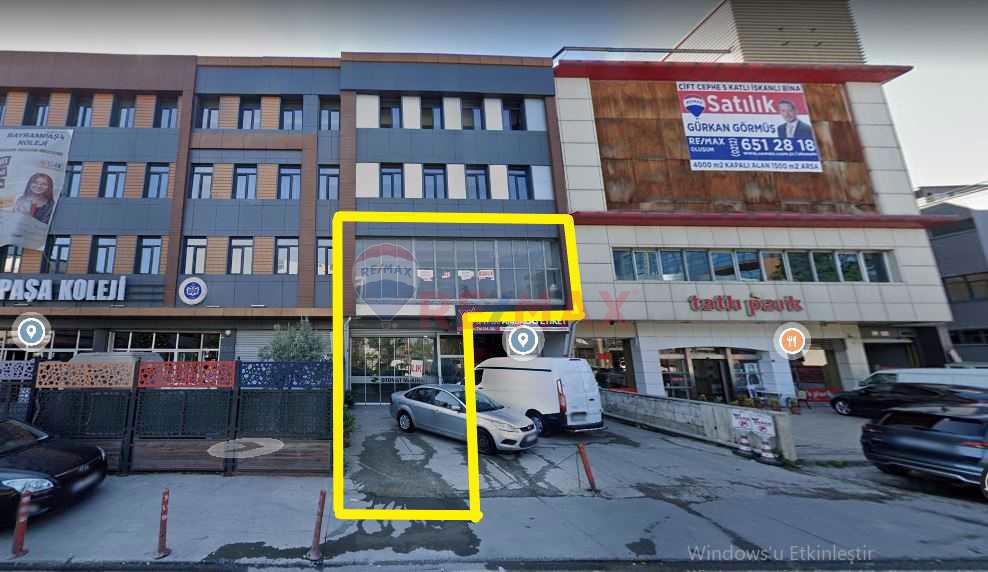 REMAX EBRU'DAN ABDİ İPEKÇİ VEULUYOL CEPHELİ 800M2,3 KATLI İŞYERİ