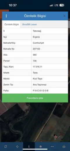 REMAX LAND'DEN ERGENE CUMHURİYET'TE SATILIK ARAZİ