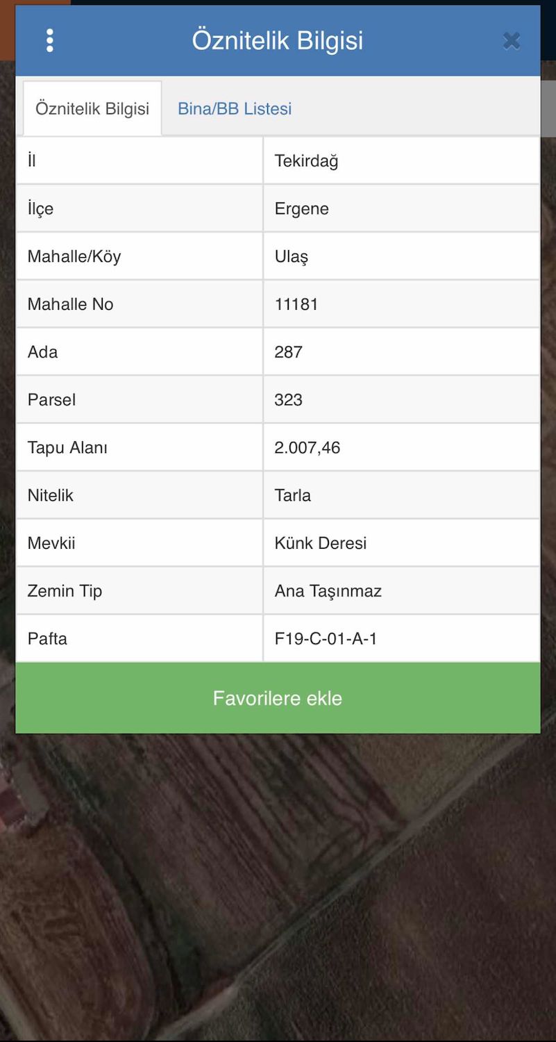 ERGENE ULAŞ OSB YAKINI YATIRIMA UYGUN SATILIK TARLA