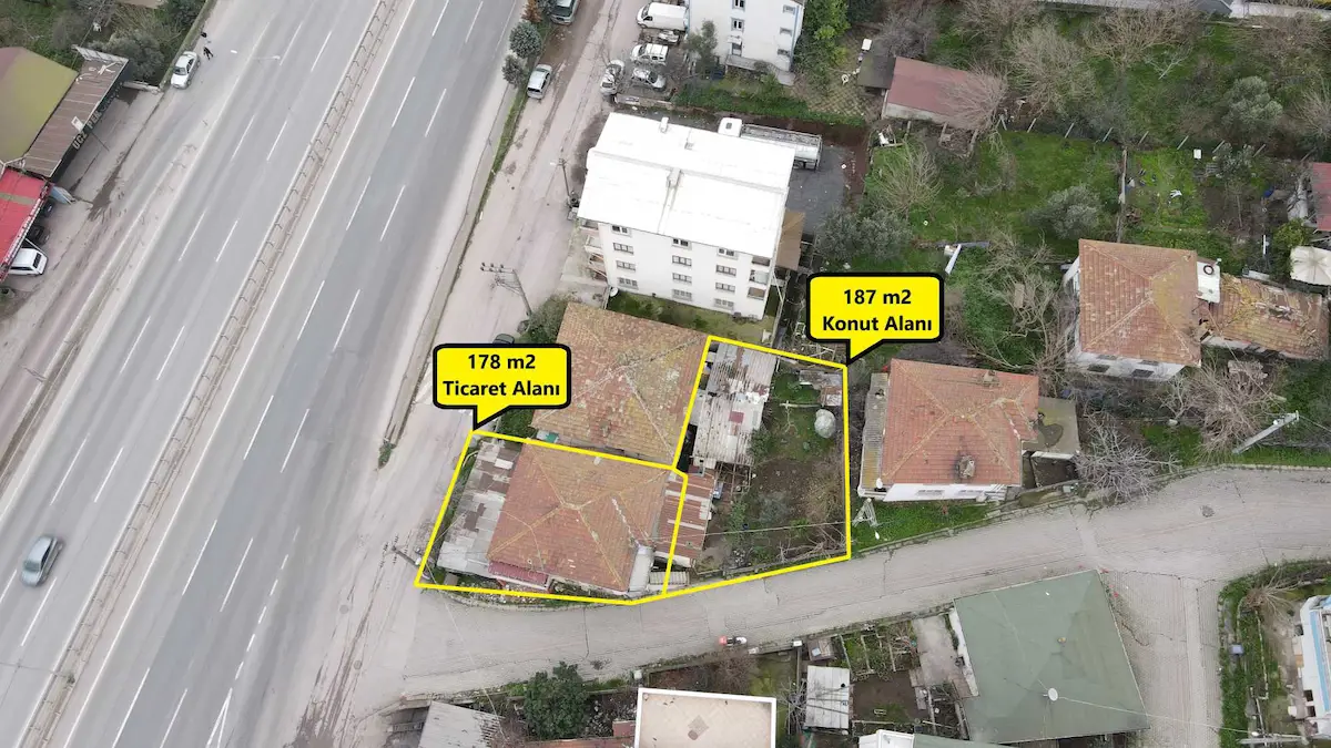 RE/MAX MİR'DEN D-100 CEPHELİ TİCARİ+KONUT İMARLI 366M2 ARSA