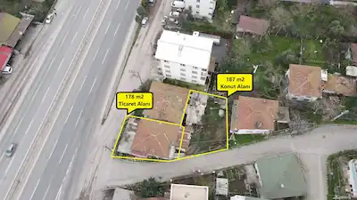 RE/MAX MİR'DEN D-100 CEPHELİ TİCARİ+KONUT İMARLI 366M2 ARSA