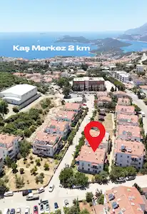 KAŞ’TA EN ÜST KAT 2+1 | 120 M² | BALKONLU | KAT MÜLKİYETLİ TAPULU