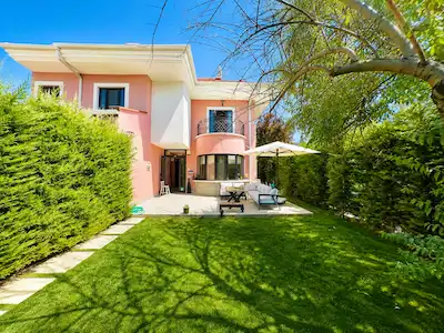 ANGORA EVLERI ALTINBEL VILLALARI | BAKIMLI PEYZAJLI, KAPALI GARAJLI VILLA