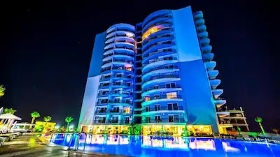 LONG BEACH EDELWEISS'TA 12. KATTA, ÇIFT BANYOLU, FULL EŞYALI KAÇIRILMAYACAK 2+1!
