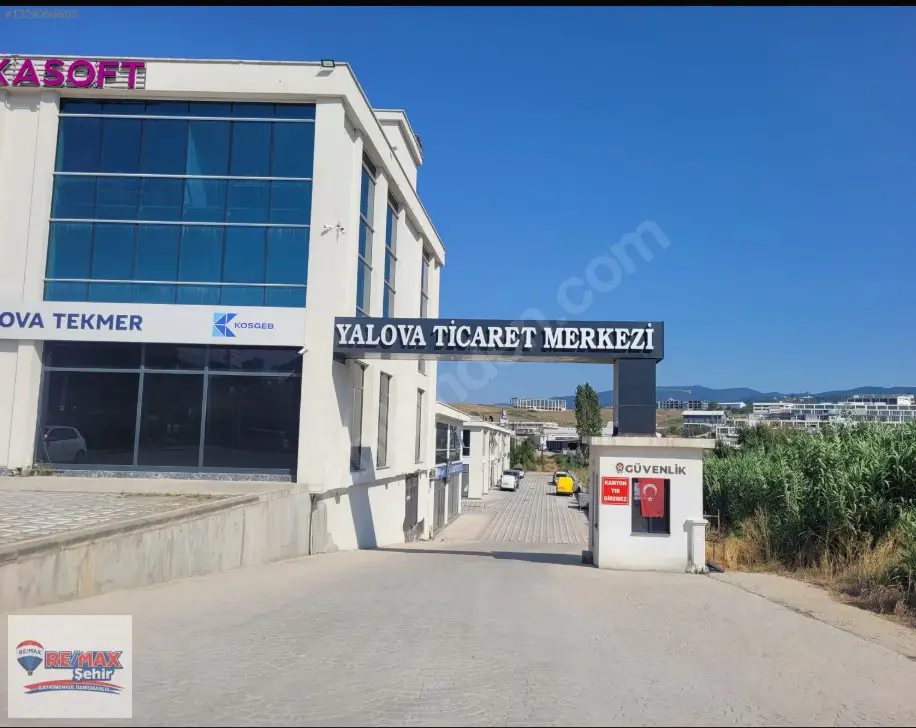 YALOVA TİCARET MERKEZİNDE İÇİ YAPILI KİRALIK İŞYERİ