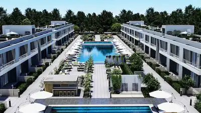 BEAUTİFUL 1-BEDROOM RESİDENCE WİTH PRİVATE GARDEN AND BUSTLE OF CİTY LİFE