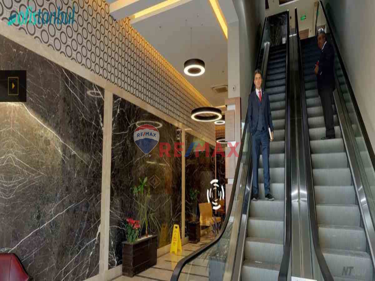 MALTEPE OFİSTANBUL PLAZA KDV'LI 385M2 KİRALIK İSKANLI BOŞ OFİS