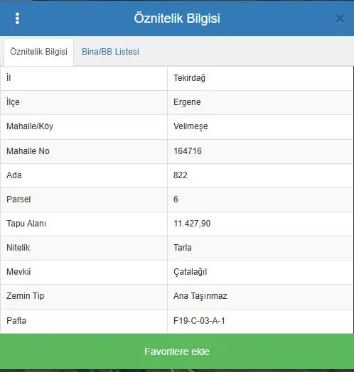 ERGENE VELI MEŞEDE ANA YOLA YAKIN YATIRIMA UYGUN 11.427M2 TARLA