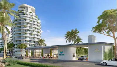 KKTC GAZİVEREN COASTAL HEAVEN ’DA DENİZ MANZARALI 1+0 DAİRE