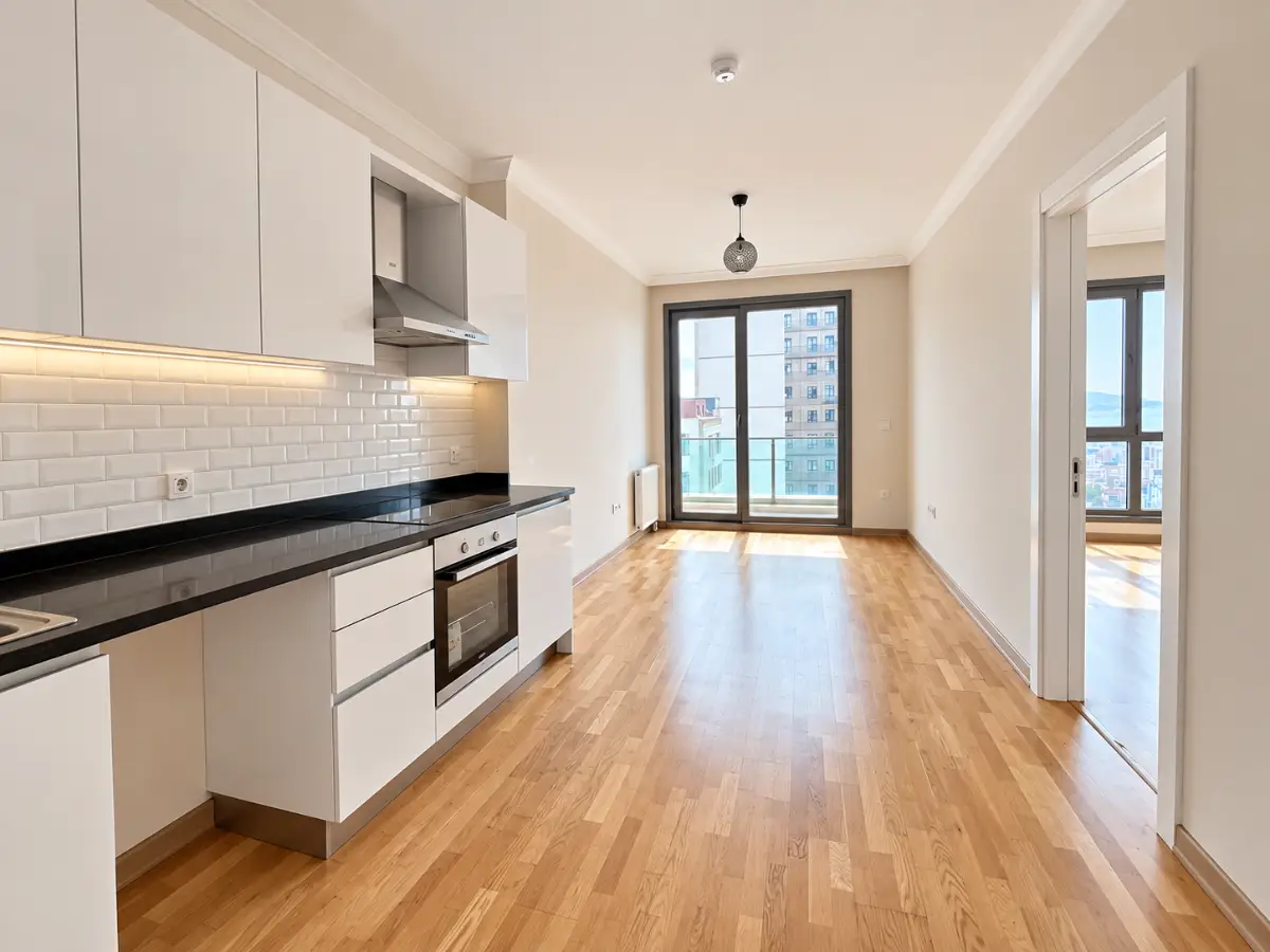 CORDELLA KARTAL SİTESİ DENİZ MANZARALI GENİŞ TİP KİRALIK 1+1 DAİRE 3
