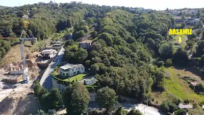 BEYKOZ ÇAVUŞBAŞINDA 2 VILLALIK ORMAN IÇINDE SATILIK 1066 M² ARSA