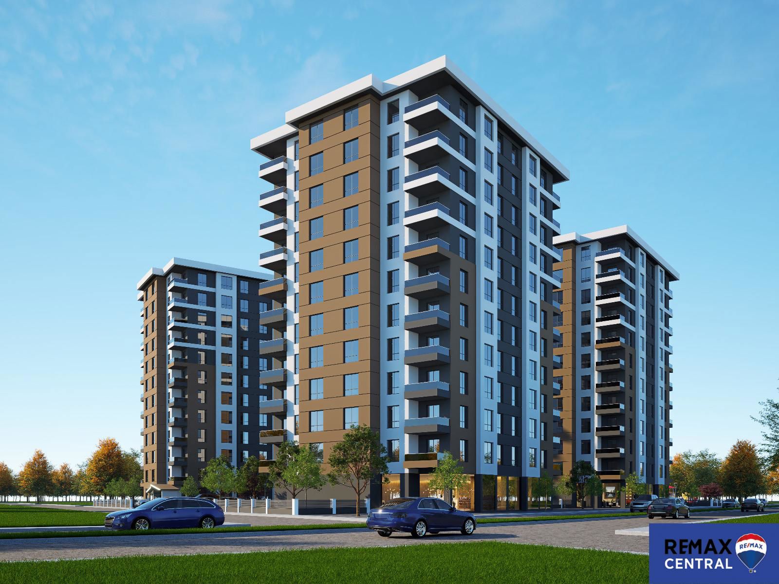 REMAX CENTRAL ' KILAVUZDA SITE İÇINDE LANSMAN FIYAT 3+1 3. ETAP