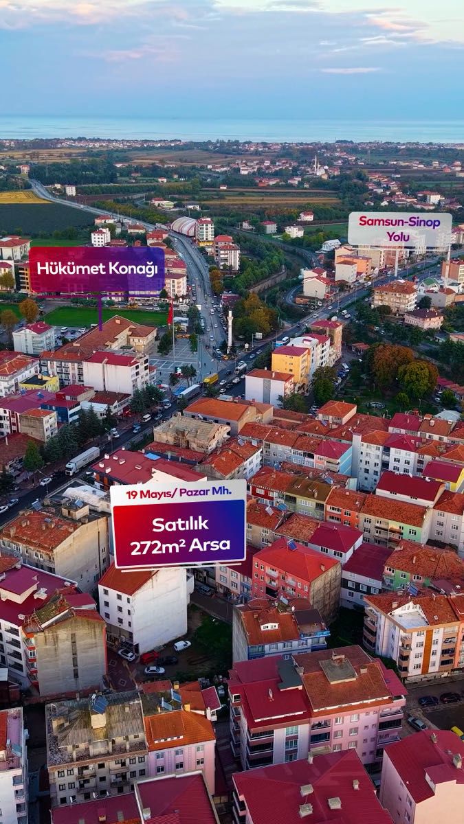 YATIRIM FIRSATI 272.58 M2 SATILIK ARSA