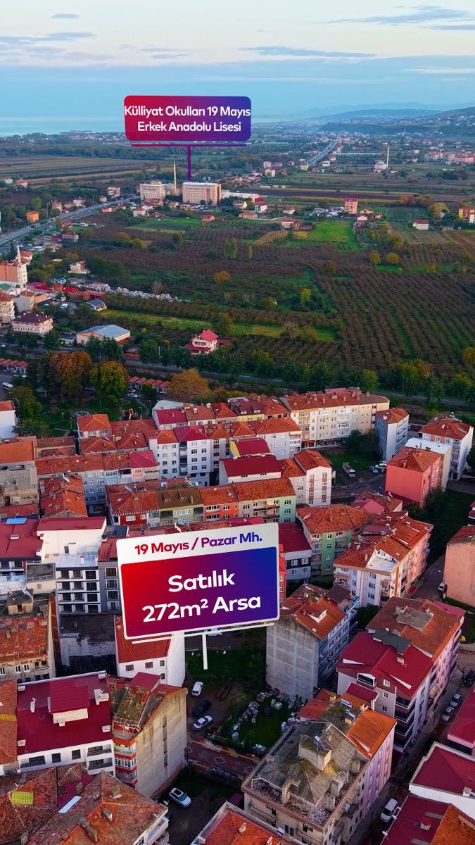 YATIRIM FIRSATI 272.58 M2 SATILIK ARSA