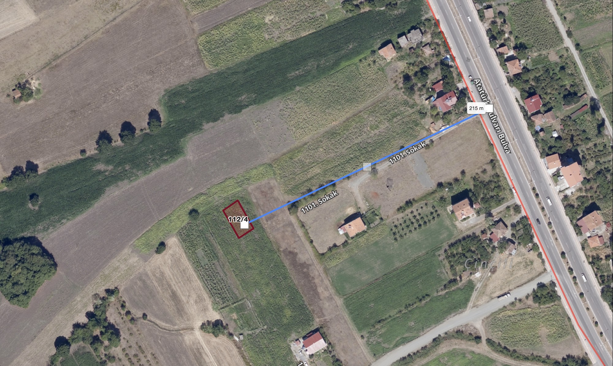 SAMSUN 19 MAYIS 363M2 ANAYOLA YAKIN 4 KATA İMAR SATILIK ARSA