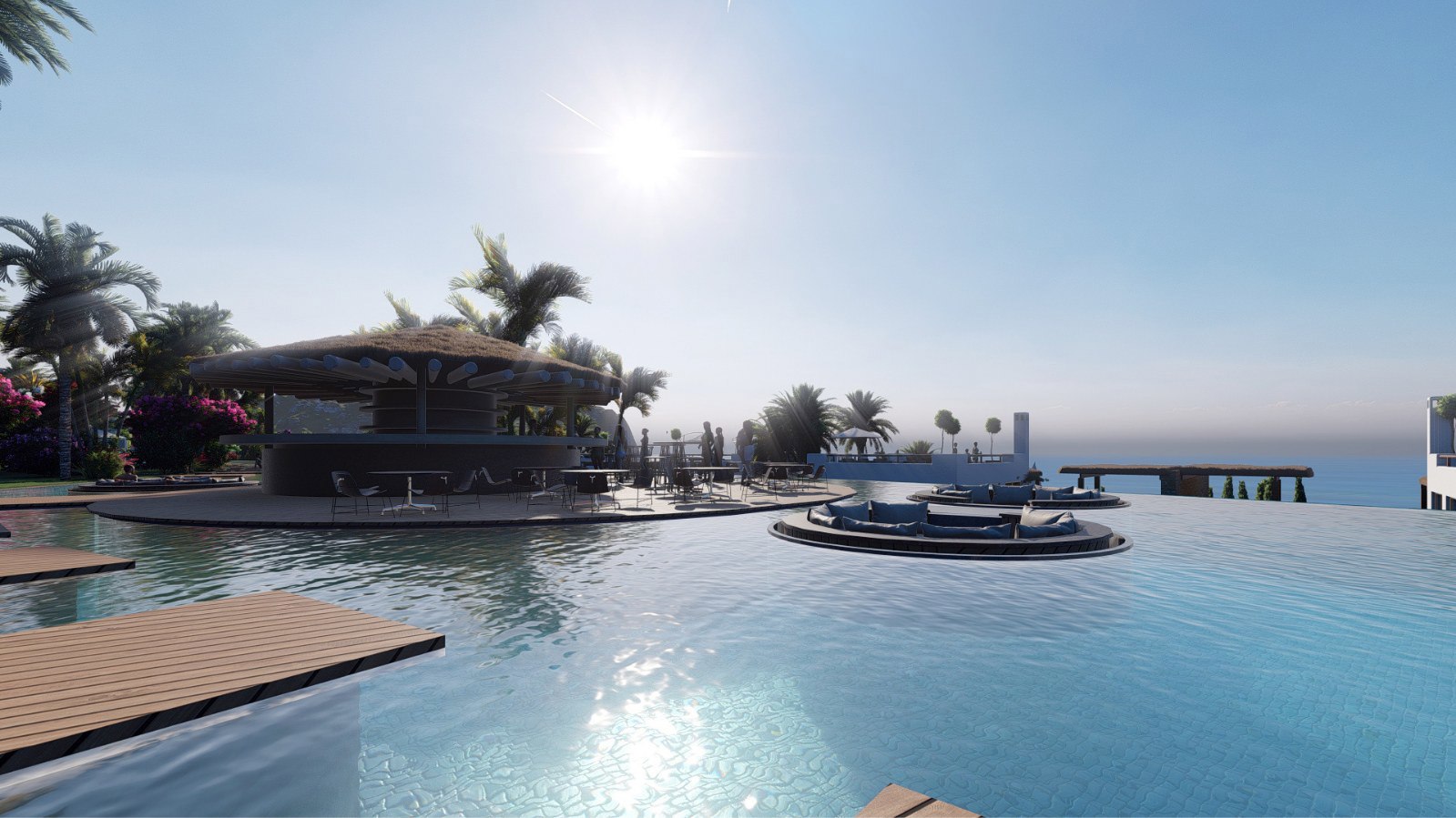 REMAX ÇARŞIDAN BAHAMAS HOMES 1+1 SATILIK BAHÇE KATI