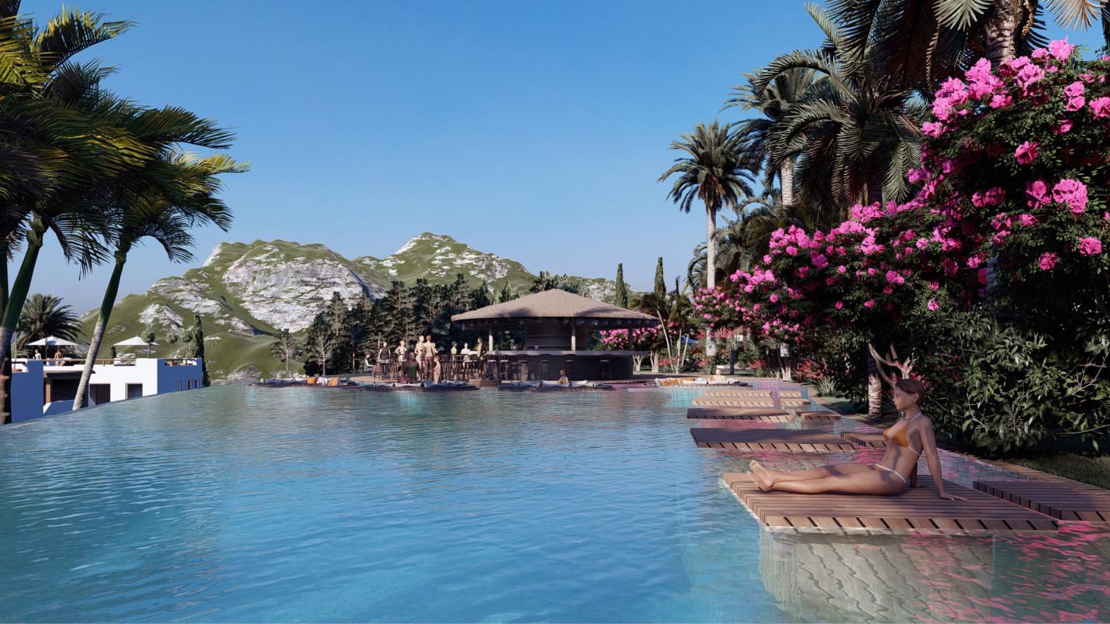 REMAX ÇARŞIDAN BAHAMAS HOMES 1+1 SATILIK BAHÇE KATI