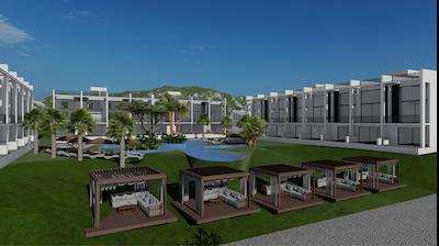 REMAX ÇARŞIDAN BAHAMAS HOMES 1+1 SATILIK BAHÇE KATI