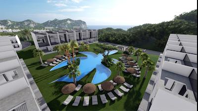 REMAX ÇARŞIDAN BAHAMAS HOMES 1+1 SATILIK BAHÇE KATI