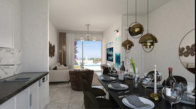 REMAX ÇARŞIDAN BAHAMAS HOMES 1+1 SATILIK BAHÇE KATI