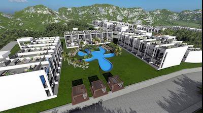 REMAX ÇARŞIDAN BAHAMAS HOMES 1+1 SATILIK BAHÇE KATI