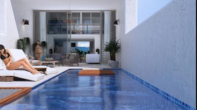 REMAX ÇARŞIDAN BAHAMAS HOMES 1+1 SATILIK BAHÇE KATI