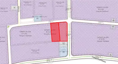 TEMELLİ CUMHURİYET MH., KÖŞE PARSEL, 10.000 M2 SANAYI ARSASI