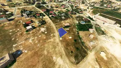 KONYAALTI ÇAĞLARCA'DA MANZARALI 500 M² VILLA ARSASI