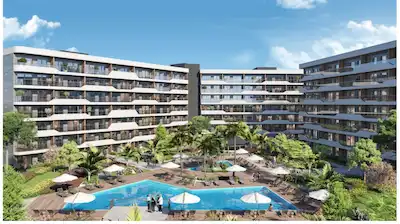 SUN CİTY 2 ANTALYA DÖŞEMEALTI 1+1 SATILIK DAİRE